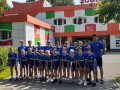 Футбольные детские команды в Липецком зоопарке.